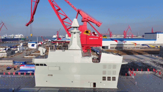 正规股票配资排名 海军四川舰 正式出坞！