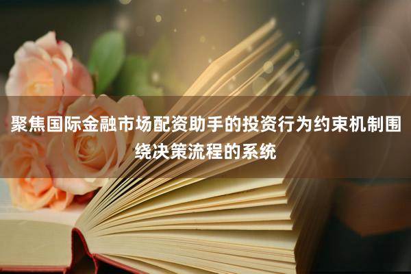 聚焦国际金融市场配资助手的投资行为约束机制围绕决策流程的系统