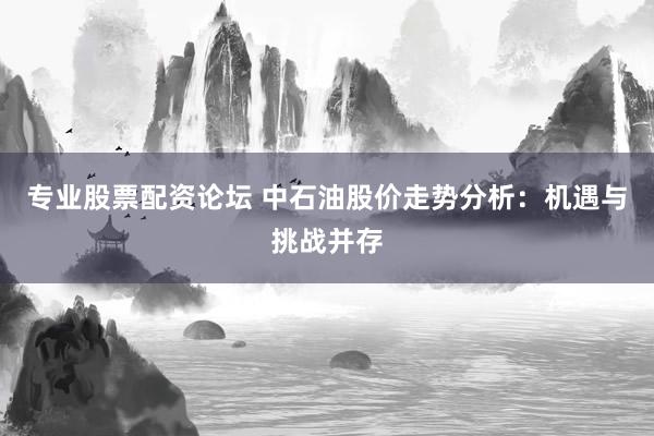 专业股票配资论坛 中石油股价走势分析：机遇与挑战并存